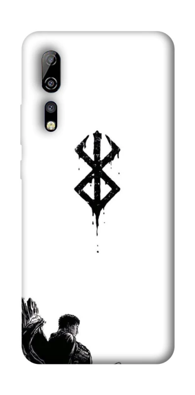Чохол на ZTE Axon 10 Pro berserk white фото 1 з 1