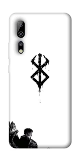 Чохол на ZTE Axon 10 Pro berserk white фото 1 з 1