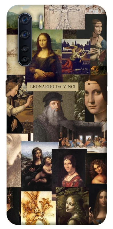 Чехол на Oppo A91 Leonardo da Vinci фото 1 из 1