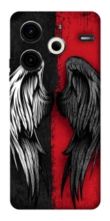 Чехол на TECNO Pova 6 Neo (LI6) Angel and Devil фото 1 из 1