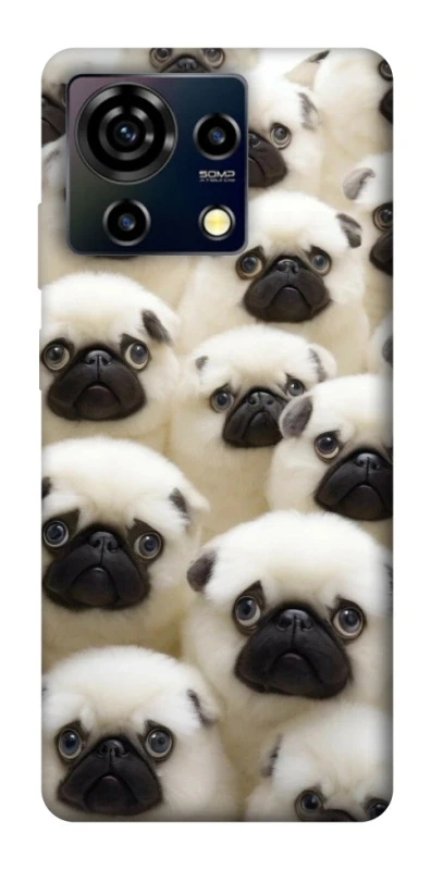 Чохол на ZTE Blade V50 Vita Doggy Pug Love фото 1 з 1
