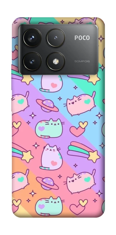 Чохол на Xiaomi Poco F6 Pro Cat Cute фото 1 з 1