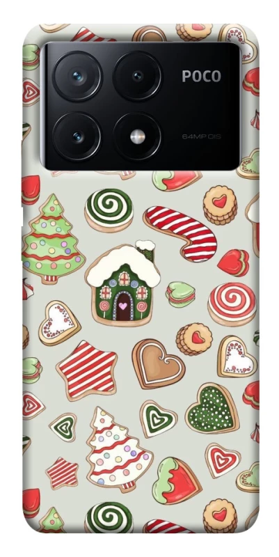 Чехол на Xiaomi Poco X6 Новогодний v7 фото 1 из 1