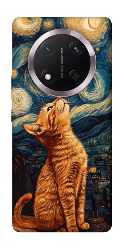 Чохол на Honor X9c van gogh cat фото 1 з 1
