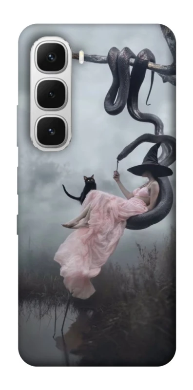 Чохол на Infinix Hot 60i Halloween Witch ver.5 фото 1 з 1