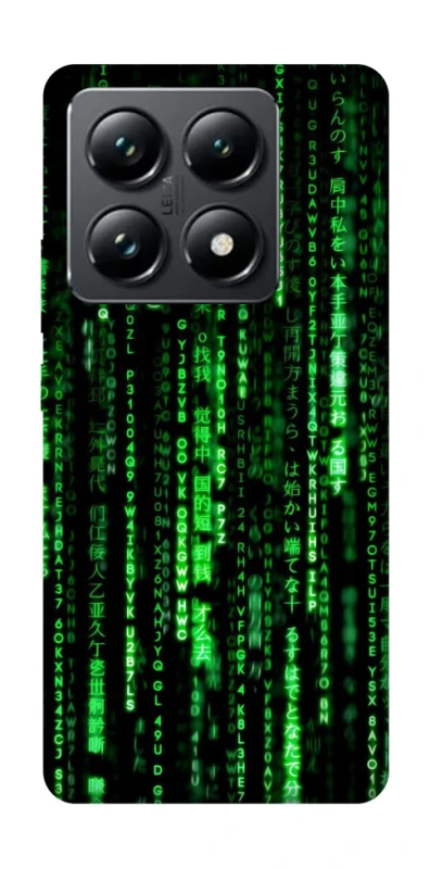 Чехол на Xiaomi 14T Pro Matrix Code фото 1 Чехол на Xiaomi 14T Pro Matrix Code фото 1 из 1