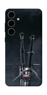 Чехол на Samsung Galaxy S25 FE Мечи Ведьмака фото 1 Чехол на Samsung Galaxy S25 FE Мечи Ведьмака фото 1 из 1