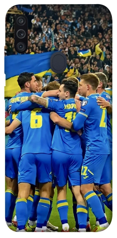 Чехол на Samsung Galaxy M11 Сборная Украины v3 фото 1 из 1
