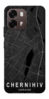 Чохол на Oppo A6 Chernihiv map фото 1 з 2