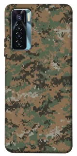 Чехол на TECNO Camon 17 Pro Camouflage v32 фото 1 из 1