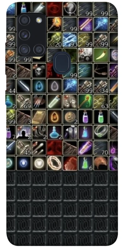 Чохол на Samsung Galaxy A21s Inventory menu ver.2 фото 1 з 1