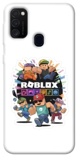Чохол на Samsung Galaxy M21 Roblox logo ver.3 фото 1 з 1