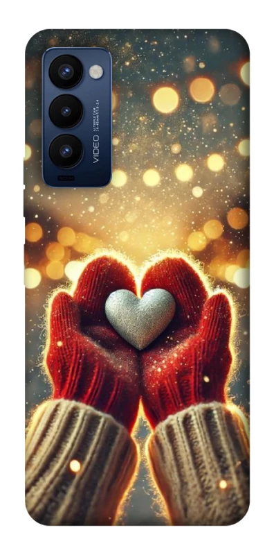 Чохол на TECNO Camon 18 Pro Heart in hand фото 1 з 1