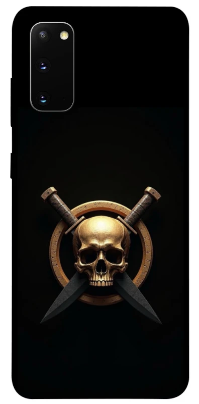 Чохол на Samsung Galaxy S20 Golden Skull фото 1 з 1