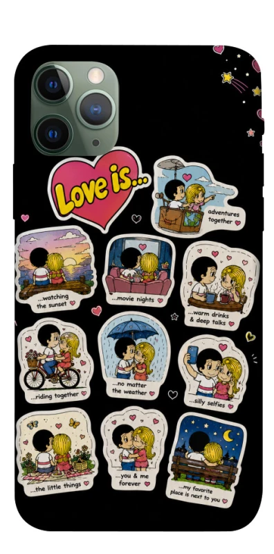 Чехол на Apple iPhone 11 Pro (5.8") Love is ver.4 фото 1 из 1