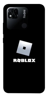 Чехол на Xiaomi Redmi 10A Roblox logo black фото 1 из 1