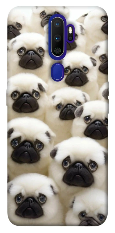 Чохол на Oppo A5 (2020) / Oppo A9 (2020) Doggy Pug Love фото 1 з 1