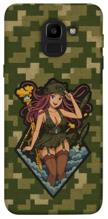 Чохол на Samsung J600F Galaxy J6 (2018) Military Waifu фото 1 з 1