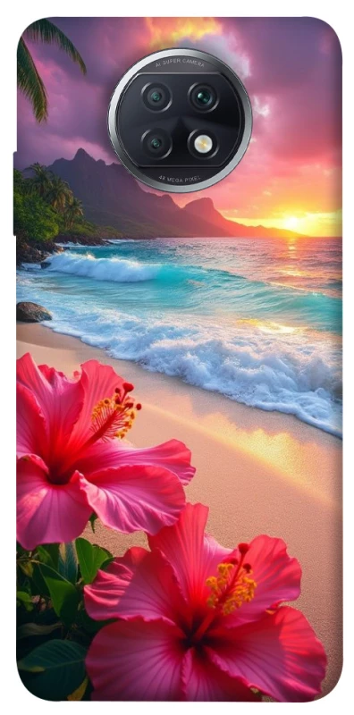 Чехол на Xiaomi Redmi Note 9 5G / Note 9T Flowers v21 фото 1 из 1