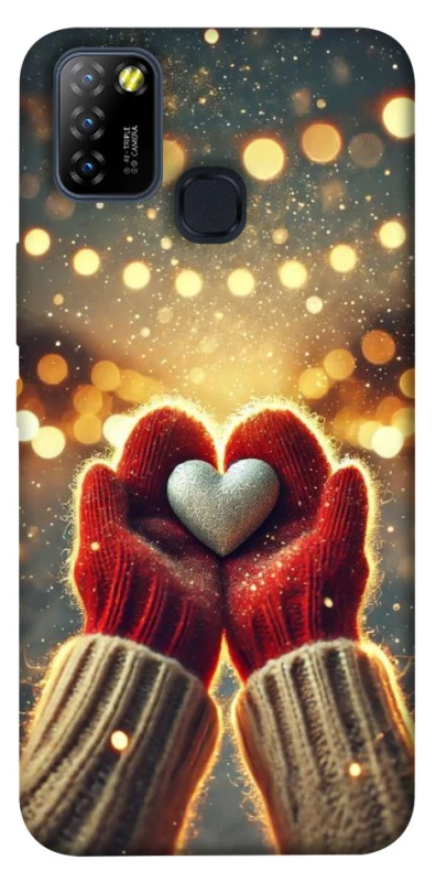 Чохол на Infinix Hot 10 Lite Heart in hand фото 1 з 1