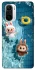 Чохол на Xiaomi Redmi K40 / K40 Pro / K40 Pro+ / Poco F3 Labubu in the pool фото 1 з 1
