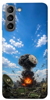 Чехол на Samsung Galaxy S21 Moscow never sleeps ver.6 фото 1 из 1