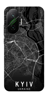 Чехол на Xiaomi Poco F7 Kyiv map фото 1 из 1