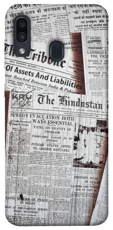 Чохол на Samsung Galaxy A20 / A30 Газети фото 1 з 1