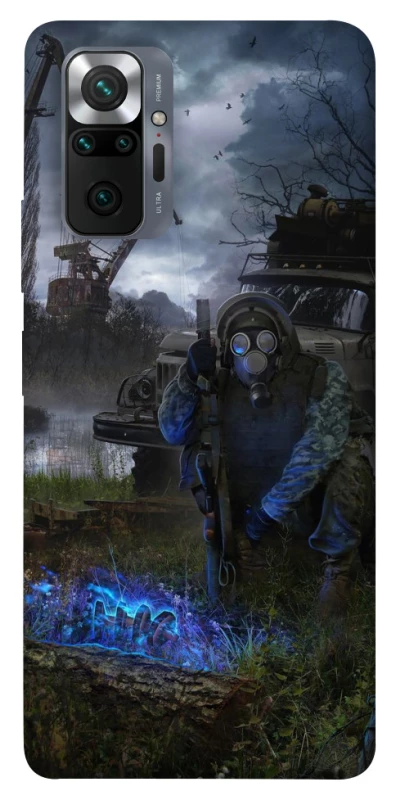 Чехол на Xiaomi Redmi Note 10 Pro Сталкер v9 фото 1 из 1