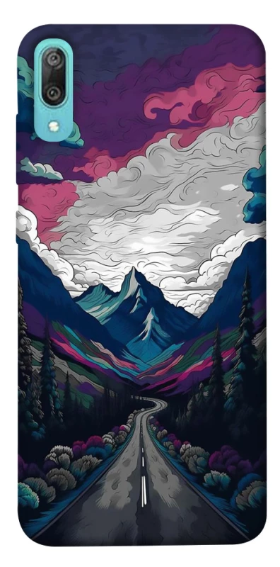 Чохол на Huawei Y6 Pro (2019) Намальовані гори фото 1 з 1