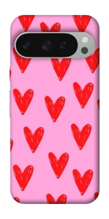 Чохол на Google Pixel 10 Pro XL Red hearts 2 фото 1 з 1
