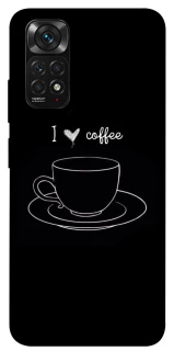Чохол на Xiaomi Redmi Note 11 (Global) / Note 11S Black coffee фото 1 з 1