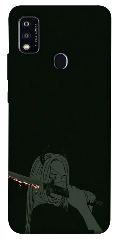 Чехол на ZTE Blade A51 Человек-Бензопила фото 1 из 1