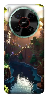 Чехол на ZTE Nubia V70 Max Minecraft sunset фото 1 из 1