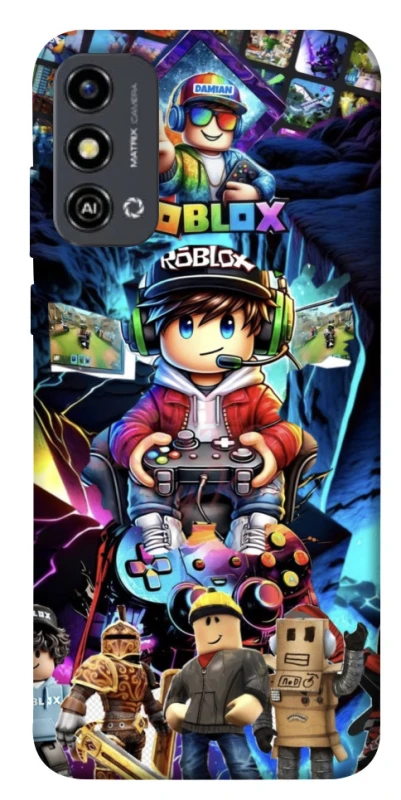 Чохол на ZTE Blade A53 Roblox collage ver.4 фото 1 з 1