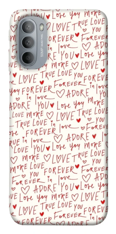 Чехол на Motorola Moto G31 Love aesthetic ver.4 фото 1 из 1
