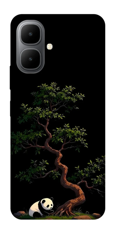 Чохол на Infinix Smart 10 Panda and tree фото 1 з 1