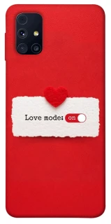 Чохол на Samsung Galaxy M31s Love Mode ON фото 1 з 1