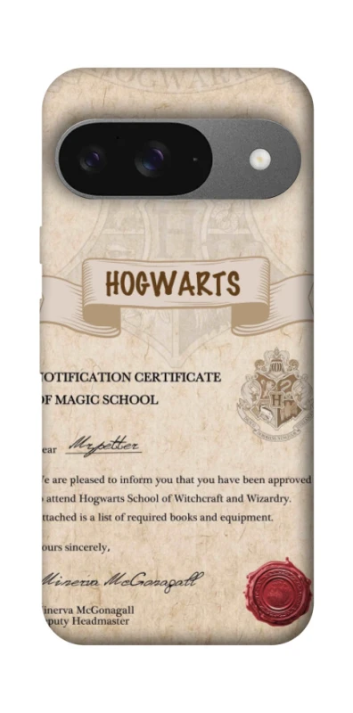 Чехол на Google Pixel 10 The Hogwarts acceptance letter фото 1 из 1