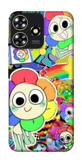 Чехол на ZTE Blade A73 4G Dandy world collage фото 1 из 1