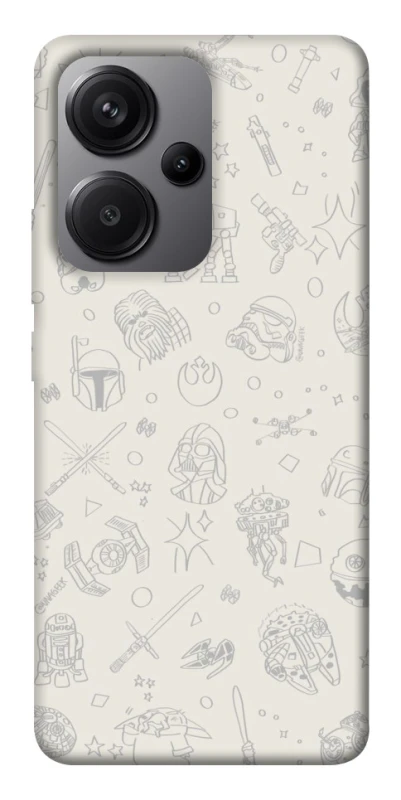 Чохол на Xiaomi Redmi Note 13 Pro+ Star Wars background ver.1 фото 1 з 1