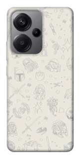 Чехол на Xiaomi Redmi Note 13 Pro+ Star Wars background ver.1 фото 1 из 1