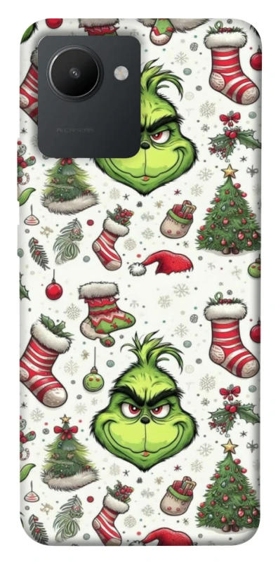 Чохол на Realme C30 Grinch mood ver.3 фото 1 з 1