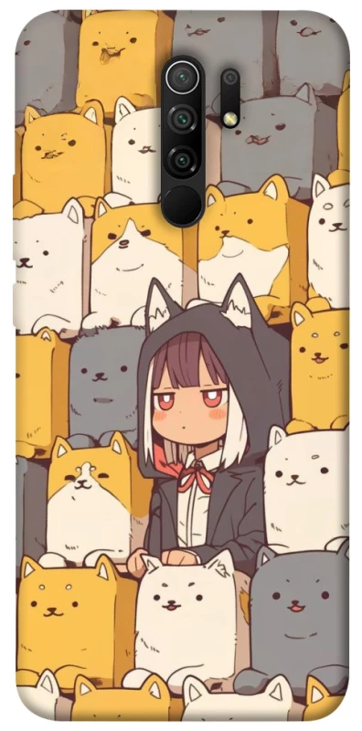 Чехол на Xiaomi Redmi 9 Like a cat фото 1 из 1
