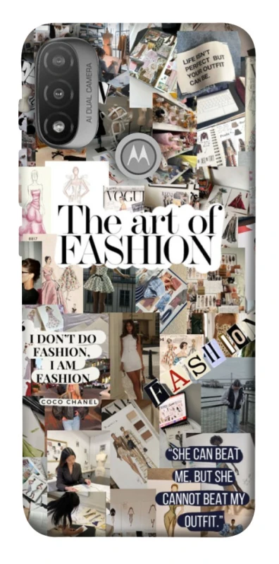 Чохол на Motorola Moto E20 Fashion collage ver.12 фото 1 з 1