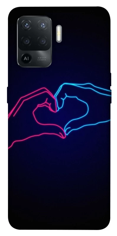 Чохол на Oppo Reno 5 Lite Neon love фото 1 з 1