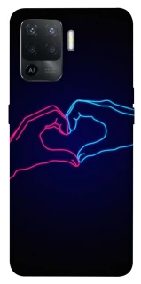 Чохол на Oppo Reno 5 Lite Neon love фото 1 з 1