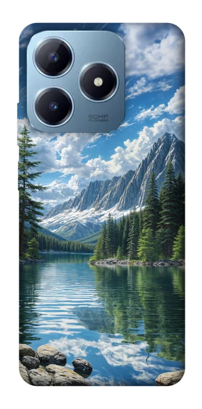 Чехол на Realme C63 River in the mountains фото 1 из 1