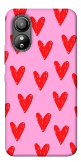 Чехол на ZTE Blade L220 Red hearts 2 фото 1 из 1