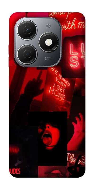 Чехол на TECNO Spark 20 Hot collage ver.3 фото 1 из 1